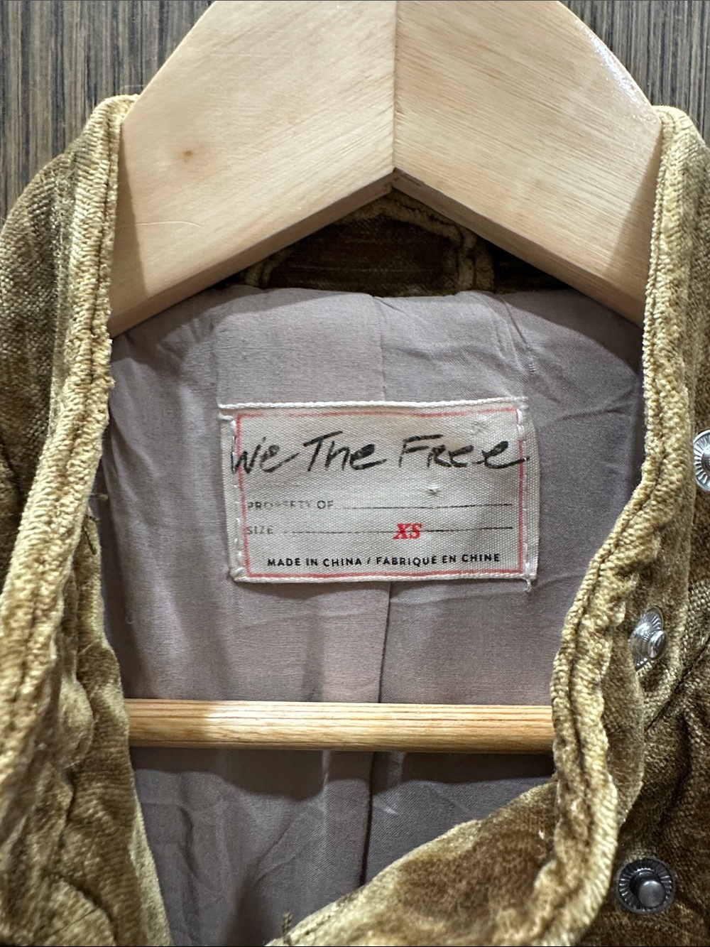 Free People Gold Velvet Moto Jacket - Picture 2 of 9